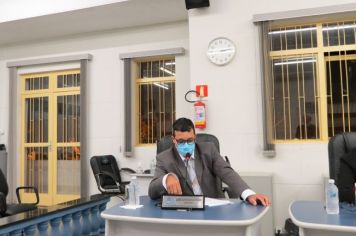 Foto - Sessão ordinária dia 19 de outubro de 2021