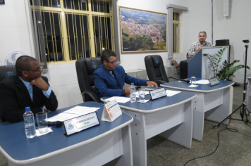 Foto - Sessão ordinária da Câmara Municipal de Echaporã do dia 19 de agosto de 2025.