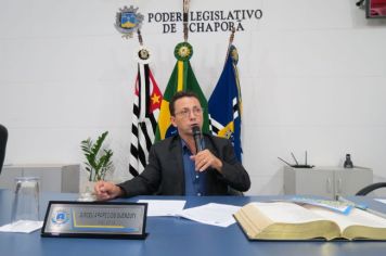 Foto - Sessão ordinária  da Câmara Municipal de Echaporã do dia 19 de março de 2024