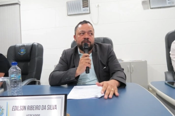 Foto - Sessão ordinária da Câmara Municipal de Echaporã de 3 de março de 2026