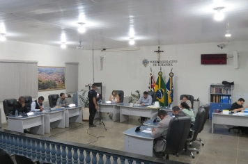 Foto - Sessão ordinária da Câmara Municipal de Echaporã de 19 de fevereiro de 2026