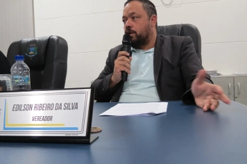 Foto - Sessão ordinária da Câmara Municipal de Echaporã de 3 de março de 2026