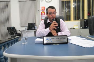 Foto - Sessão ordinária  da Câmara Municipal de Echaporã do dia 2 de abril de 2024