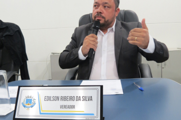 Foto - Sessão ordinária da Câmara Municipal de Echaporã do dia 20 de maio de 2025.