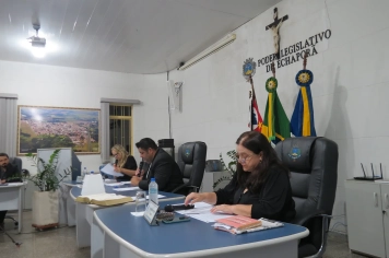 Foto - Sessão ordinária da Câmara Municipal de Echaporã do dia 2 de dezembro de 2025.