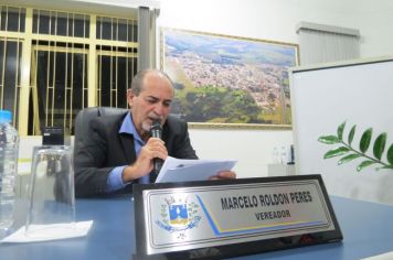 Foto - Sessão ordinária  da Câmara Municipal de Echaporã do dia 7 de maio de 2024