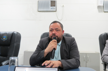 Foto - Sessão ordinária da Câmara Municipal de Echaporã do dia 21 de outubro de 2025.