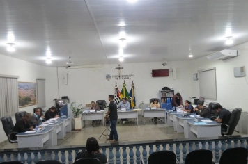 Foto - Sessão ordinária da Câmara Municipal de Echaporã do dia 22 de abril de 2026.
