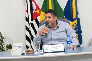 Foto - Sessão ordinária da Câmara Municipal de Echaporã do dia 22 de abril de 2026.