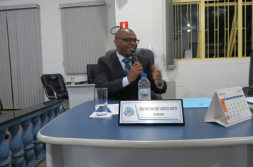 Foto - Sessão ordinária da Câmara Municipal de Echaporã do dia 20 de maio de 2025.