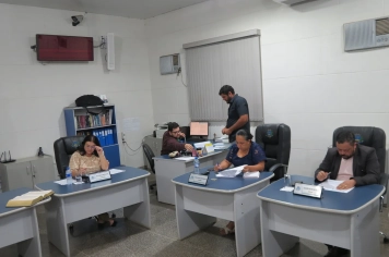Foto - Sessão ordinária da Câmara Municipal de Echaporã do dia 22 de abril de 2026.