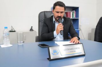 Foto - Sessão ordinária  da Câmara Municipal de Echaporã do dia 2 de julho de 2024