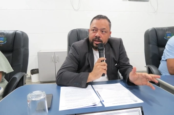 Foto - Sessão ordinária da Câmara Municipal de Echaporã de 7 de abril de 2026.