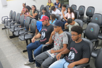 Foto - Sessão ordinária da Câmara Municipal de Echaporã do dia 6 de maio de 2025.