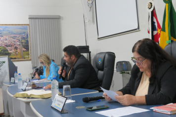 Foto - Sessão ordinária do dia 15 de abril de 2025