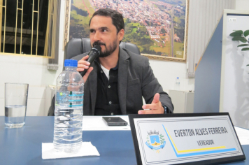 Foto - Sessão ordinária da Câmara Municipal de Echaporã do dia 1 de julho de 2025.