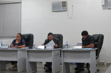Foto - Sessão ordinária da Câmara Municipal de Echaporã do dia 22 de abril de 2026.