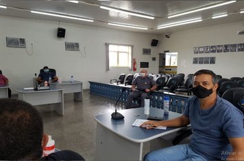 Foto - Reunião para ações contra o covid-19