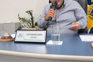 Foto - Sessão ordinária da Câmara Municipal de Echaporã de 19 de fevereiro de 2026