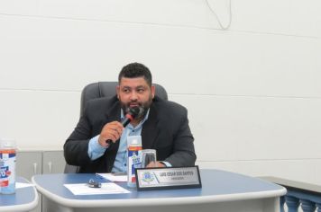 Foto - Sessão ordinária do dia 6 de setembro de 2022