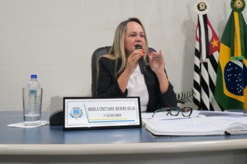 Foto - Sessão ordinária da Câmara Municipal de Echaporã do dia 17 de junho de 2025.