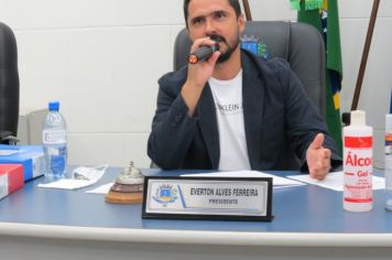 Foto - Sessão ordinária do dia 15 de fevereiro de 2022