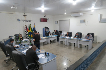 Foto - Sessão ordinária da Câmara Municipal de Echaporã do dia 21 de outubro de 2025.