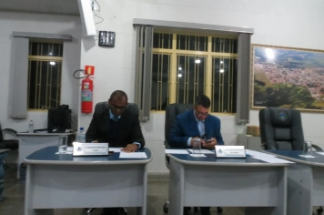 Foto - Sessão ordinária da Câmara Municipal de Echaporã do dia 19 de maio de 2026.