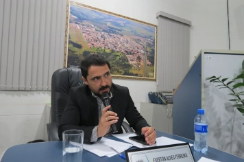 Foto - Sessão ordinária da Câmara Municipal de Echaporã de 7 de abril de 2026.