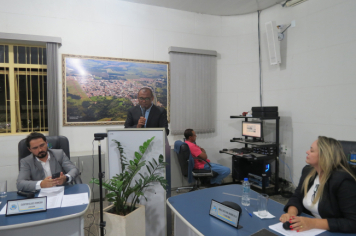 Foto - Sessão ordinária da Câmara Municipal de Echaporã do dia 17 de junho de 2025.