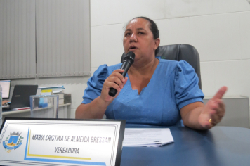 Foto - Sessão ordinária do dia 1 de abril de 2025