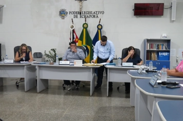 Foto - Sessão ordinária da Câmara Municipal de Echaporã de 3 de fevereiro de 2026