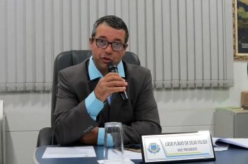 Foto - Sessão ordinária da Câmara Municipal de Echaporã do dia 22 de abril de 2026.