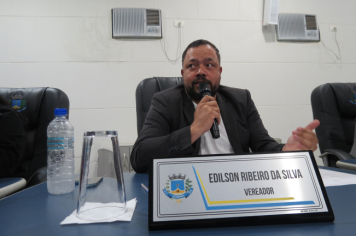 Foto - Sessão ordinária da Câmara Municipal de Echaporã do dia 1 de julho de 2025.