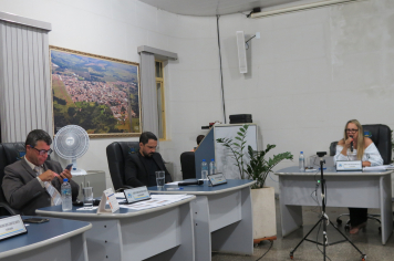 Foto - Sessão ordinária da Câmara Municipal de Echaporã do dia 16 de setembro de 2025.