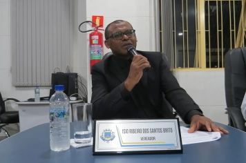 Foto - Sessão ordinária da Câmara Municipal de Echaporã de 17 de março de 2026.