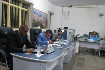 Foto - Sessão ordinária da Câmara Municipal de Echaporã do dia 2 de setembro de 2025.