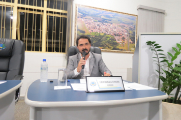 Foto - Sessão ordinária da Câmara Municipal de Echaporã do dia 17 de junho de 2025.