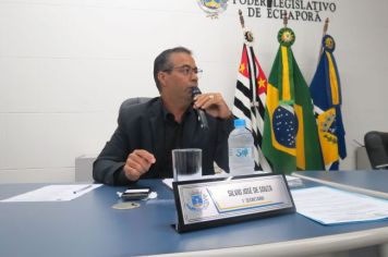 Foto - Sessão ordinária  da Câmara Municipal de Echaporã do dia 20 de fevereiro de 2024