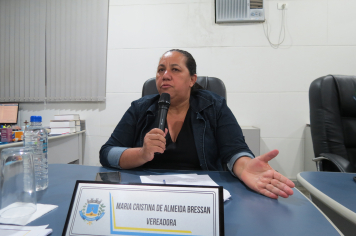 Foto - Sessão ordinária da Câmara Municipal de Echaporã do dia 21 de outubro de 2025.