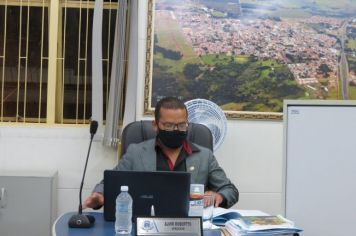 Foto - Sessão ordinária dia 19 de outubro de 2021