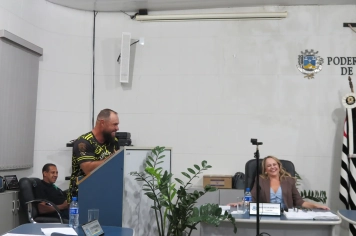Foto - Sessão ordinária da Câmara Municipal de Echaporã do dia 22 de abril de 2026.