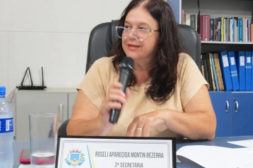 Foto - Sessão ordinária da Câmara Municipal de Echaporã de 7 de abril de 2026.