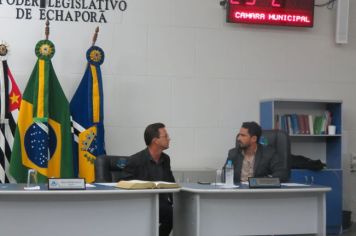 Foto - Sessão ordinária  da Câmara Municipal de Echaporã do dia 20 de fevereiro de 2024