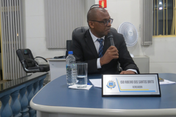 Foto - Sessão ordinária da Câmara Municipal de Echaporã do dia 6 de maio de 2025.