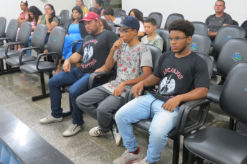 Foto - Sessão ordinária da Câmara Municipal de Echaporã do dia 6 de maio de 2025.