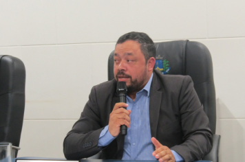 Foto - Sessão ordinária da Câmara Municipal de Echaporã do dia 3 de junho de 2025.