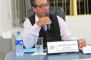 Foto - Sessão ordinária da Câmara Municipal de Echaporã do dia 5 de maio de 2026.