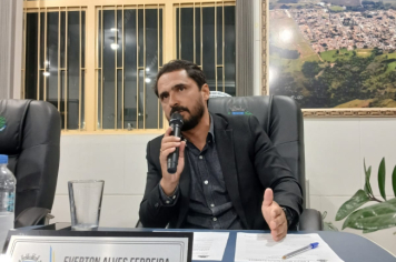 Foto - Sessão ordinária do dia 18 de fevereiro de 2025