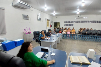 Foto - Sessão ordinária do dia 18 de fevereiro de 2025